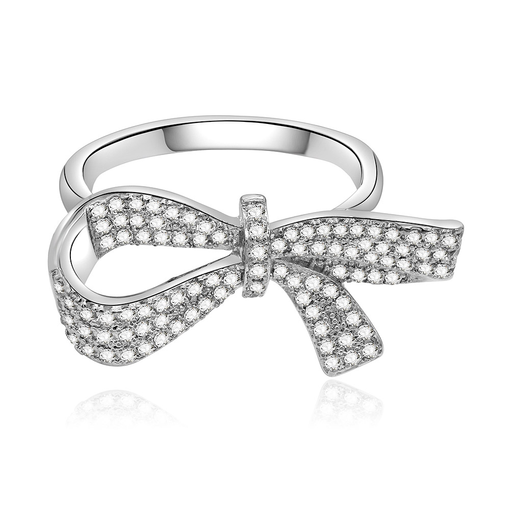 Large Charming Bow Ring